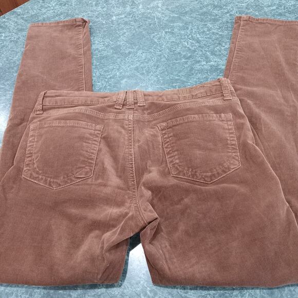 Kut From the Kloth Women's Tan Corduroy Pants Mid-Rise Straight Stretch Size 8 - Picture 15 of 16